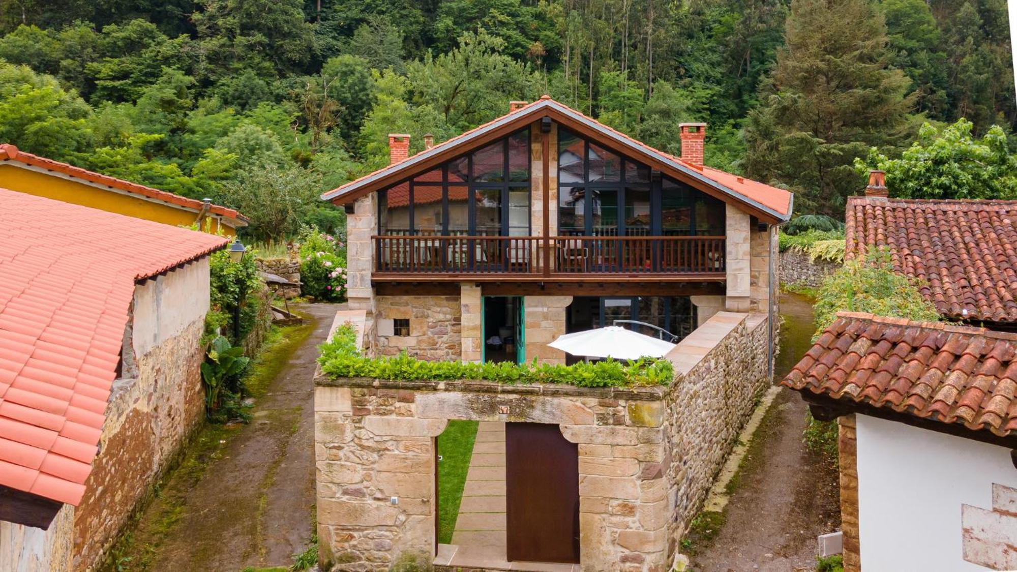 La Casa De Piedra Herrera de Ibio Exterior foto